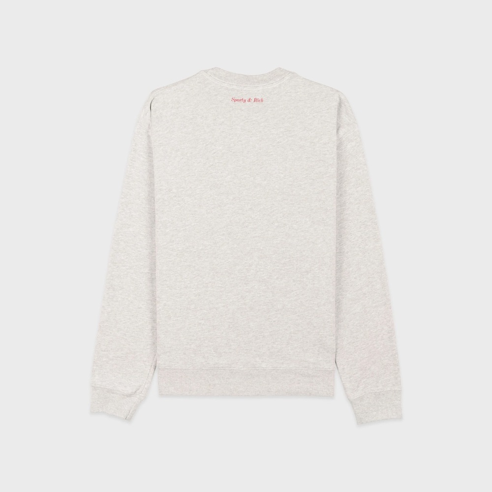 Sporty & Rich Wellness Boucle Crewneck Sweater - Picture 2 of 6